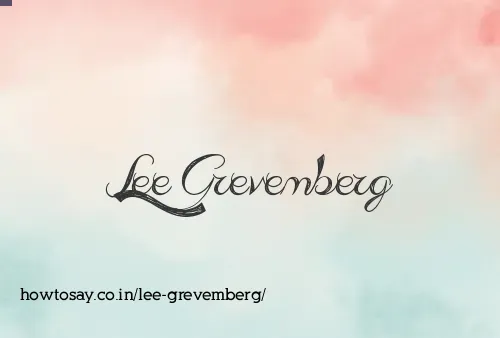 Lee Grevemberg