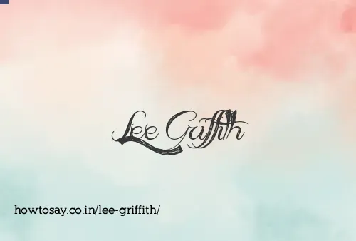 Lee Griffith