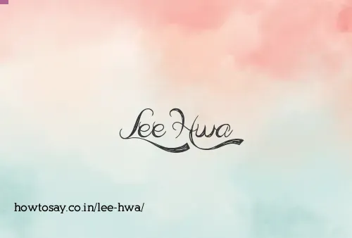 Lee Hwa
