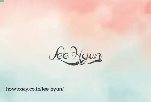 Lee Hyun