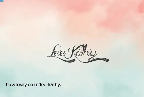 Lee Kathy