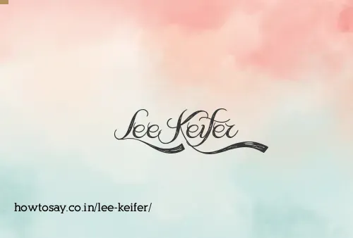 Lee Keifer