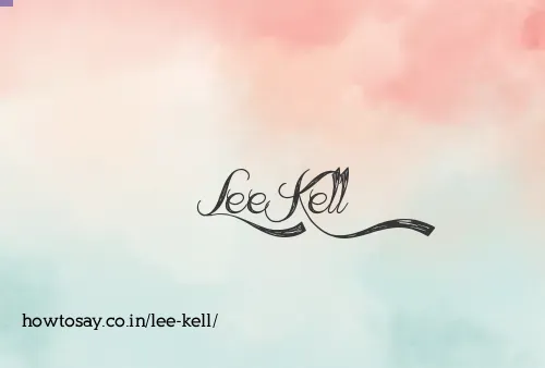Lee Kell
