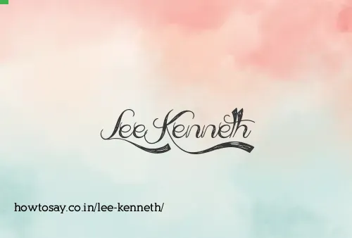 Lee Kenneth