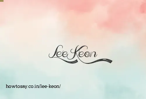 Lee Keon