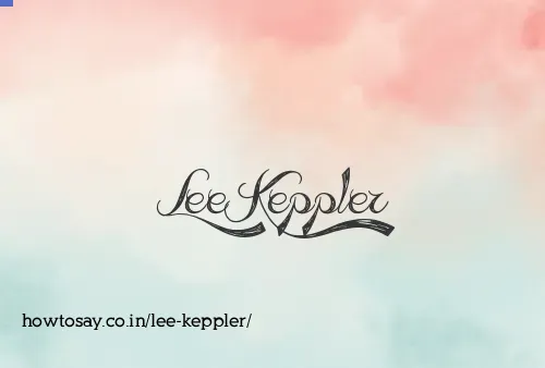 Lee Keppler