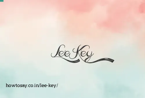 Lee Key