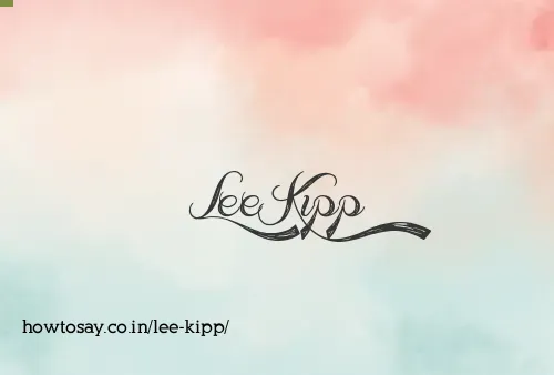 Lee Kipp