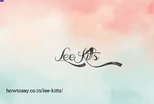 Lee Kitts