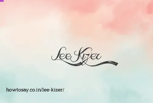 Lee Kizer