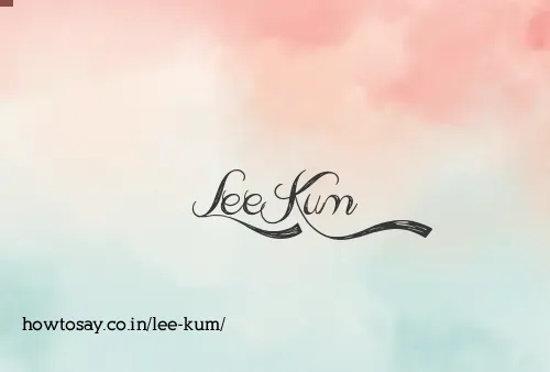 Lee Kum