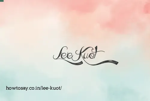 Lee Kuot