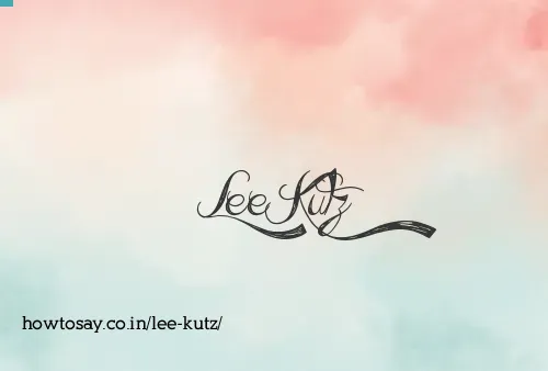 Lee Kutz