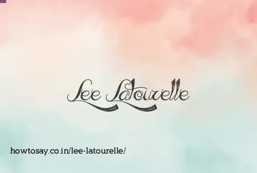 Lee Latourelle