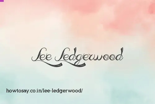 Lee Ledgerwood