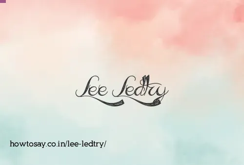 Lee Ledtry