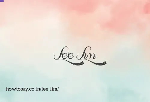 Lee Lim