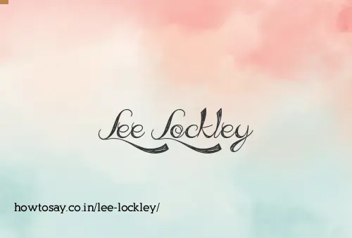 Lee Lockley