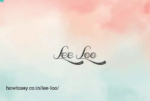 Lee Loo
