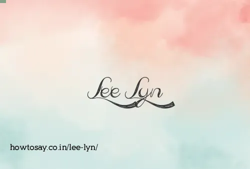 Lee Lyn