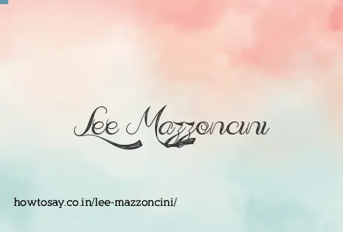 Lee Mazzoncini