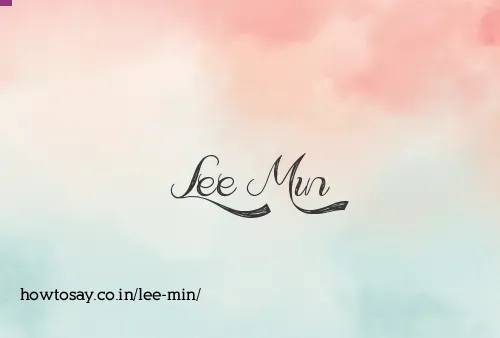 Lee Min