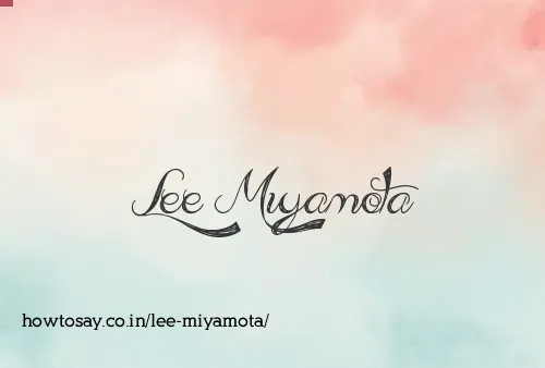 Lee Miyamota