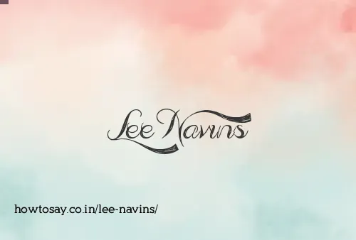Lee Navins