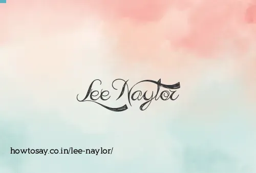 Lee Naylor