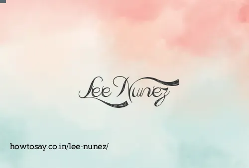Lee Nunez
