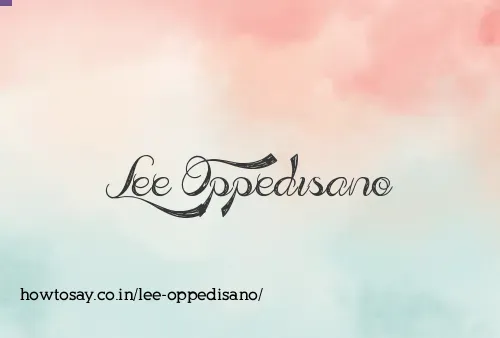 Lee Oppedisano