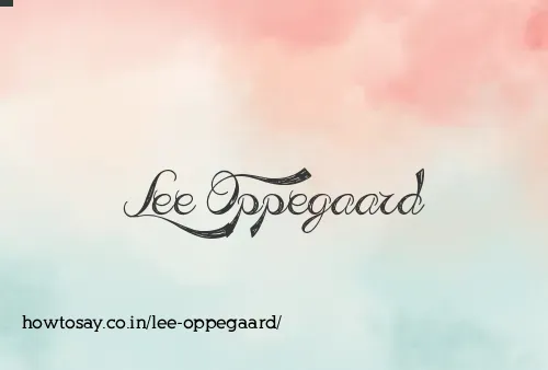 Lee Oppegaard