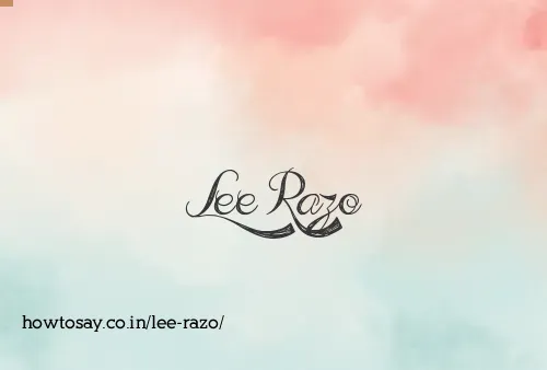 Lee Razo