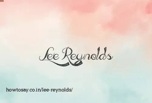 Lee Reynolds
