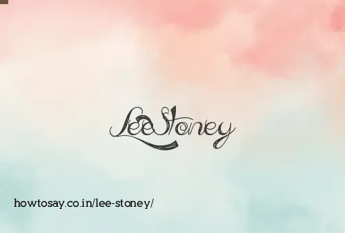 Lee Stoney