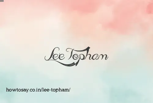 Lee Topham