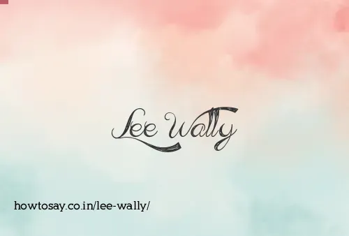 Lee Wally
