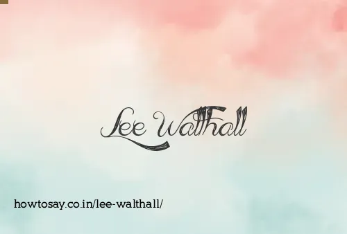 Lee Walthall