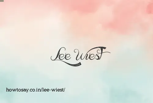 Lee Wiest