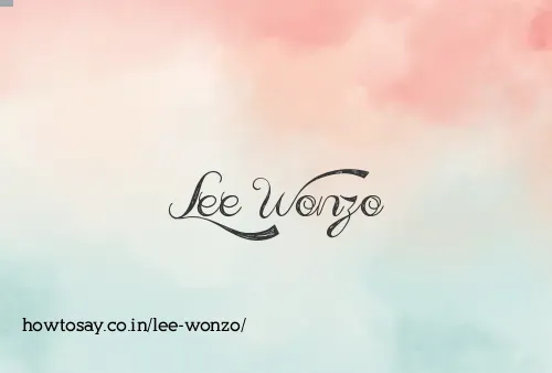 Lee Wonzo