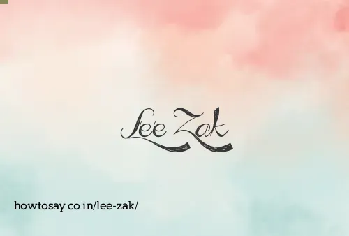 Lee Zak
