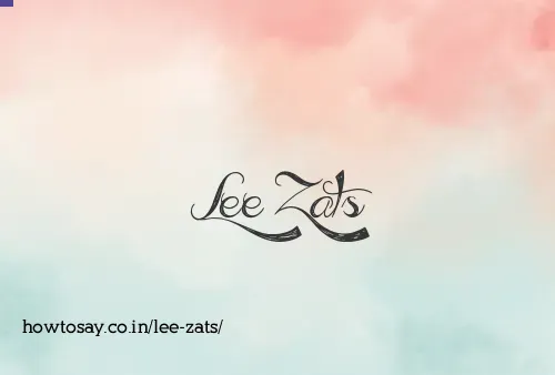 Lee Zats