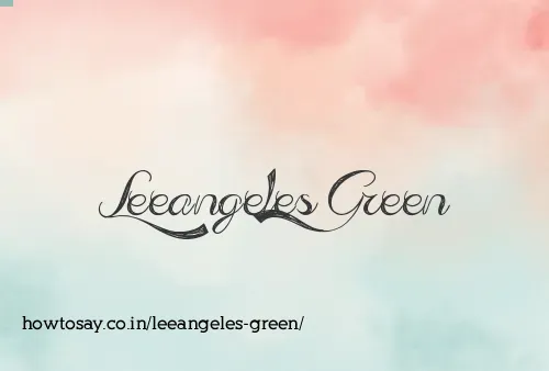 Leeangeles Green