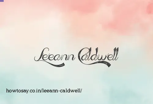 Leeann Caldwell
