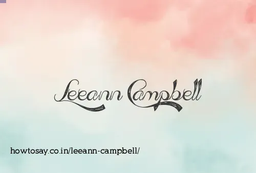 Leeann Campbell