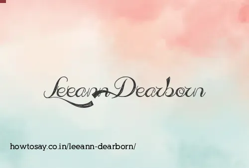Leeann Dearborn