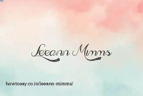 Leeann Mimms