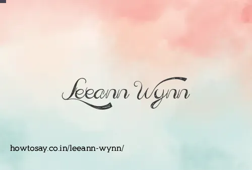 Leeann Wynn