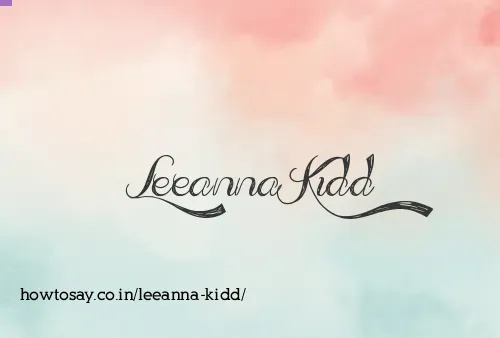 Leeanna Kidd