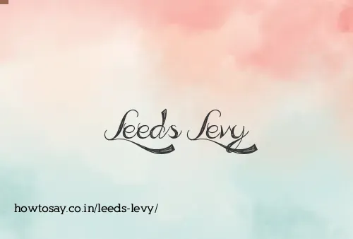 Leeds Levy